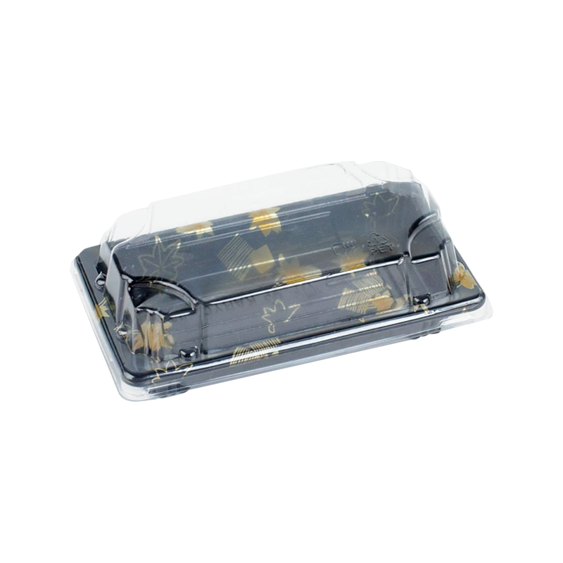 Parçalanabilir siyah plastik parti tabağı