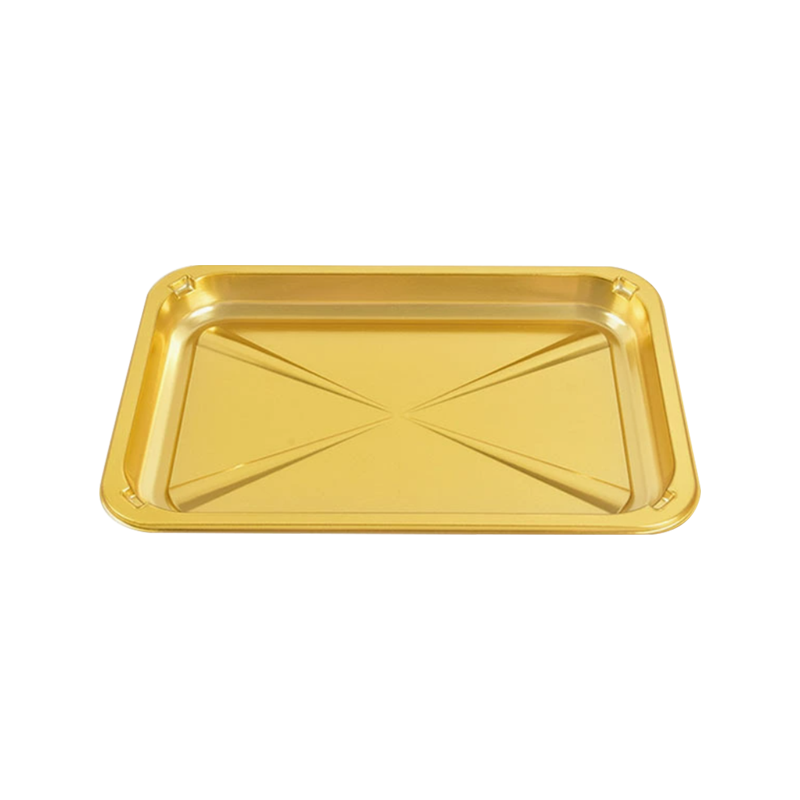 Tek kullanımlık dondurulmuş gıda paketleme tepsisi