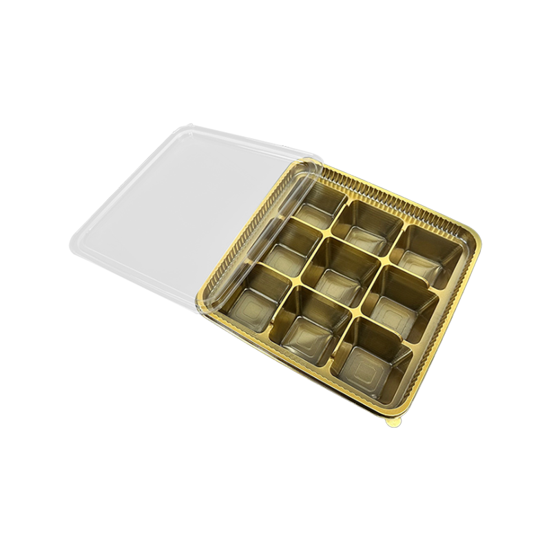 Dokuz ızgaralı PET kabarcıklı ambalaj kutusu