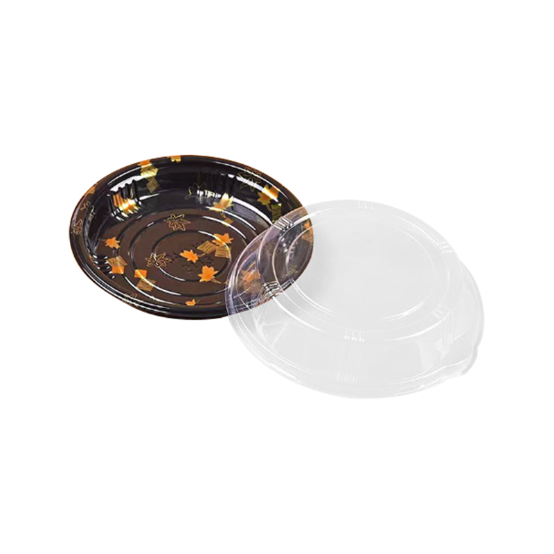 Parçalanabilir dairesel suşi kutusu