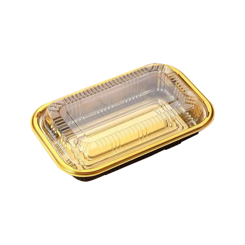 Buğu önleyici kapaklı tek kullanımlık salata gıda ambalaj kutusu