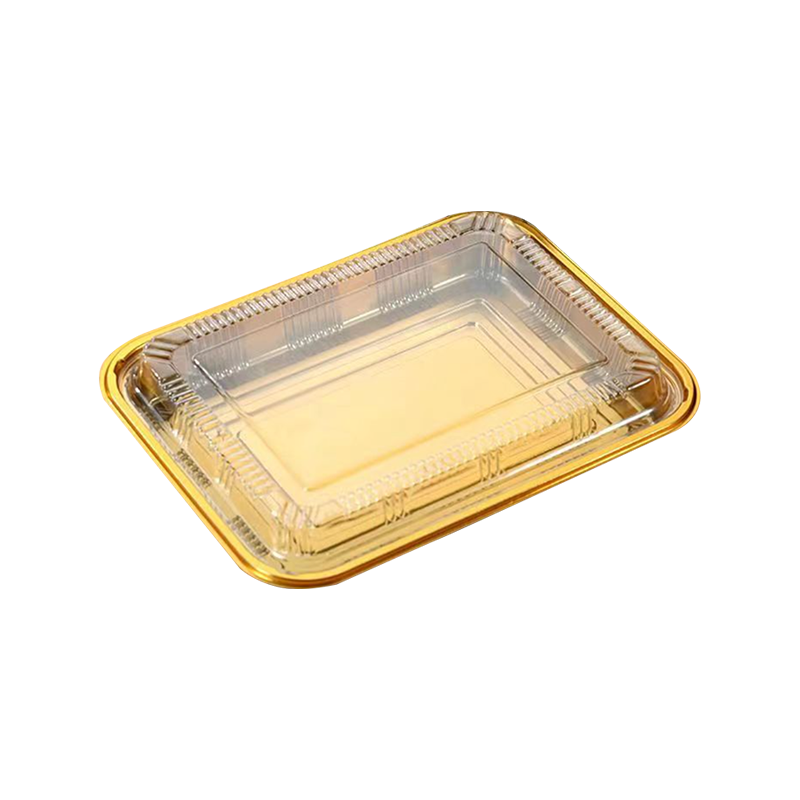 Altın tek kullanımlık Japon suşi kutusu