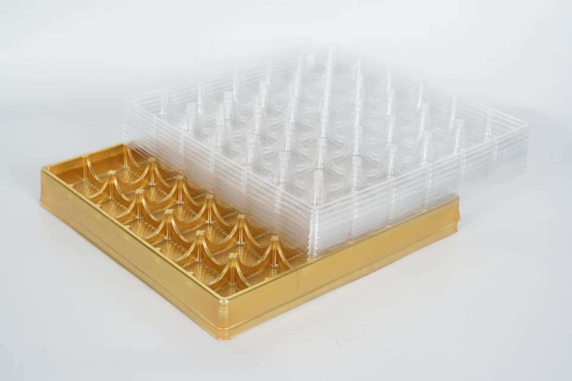 Tek kullanımlık plastik PP malzeme suşi yiyecek tepsisi Kutusu 